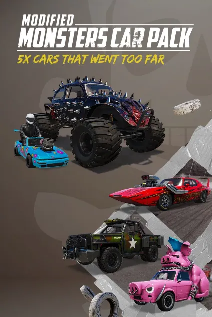 Modified Monsters Car Pack | PC | На любой аккаунт