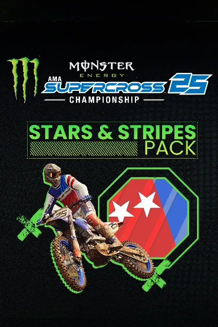 Monster Energy Supercross 25 - Stars  Stripes Pack | XBOX | На любой аккаунт