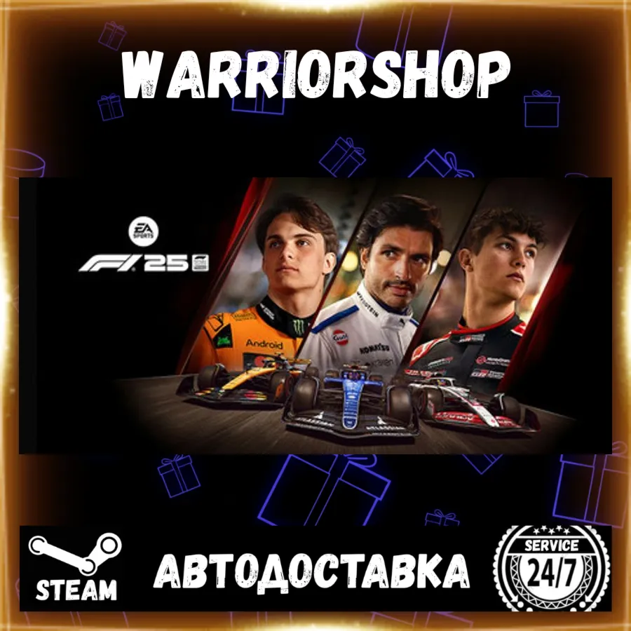 F1® 25 Выбор Региона Стим STEAM GIFT АВТО 24/7 ГАРАНТИЯ