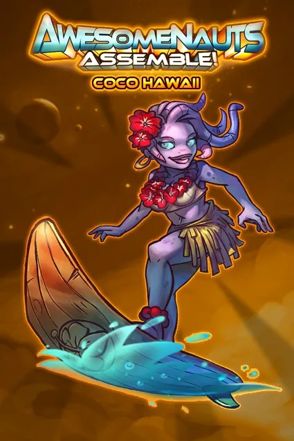 Coco Hawaii - Awesomenauts Assemble! Skin | XBOX | На любой аккаунт