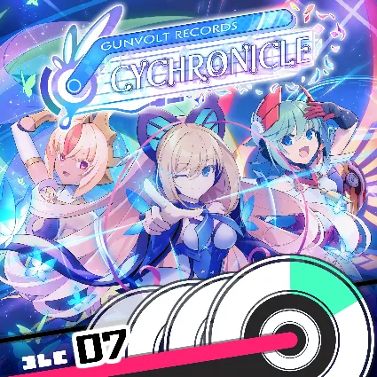 GUNVOLT RECORDS Cychronicle Song Pack 7 Lola: "Kindled Spirits","Inner Alarm","Wordpl