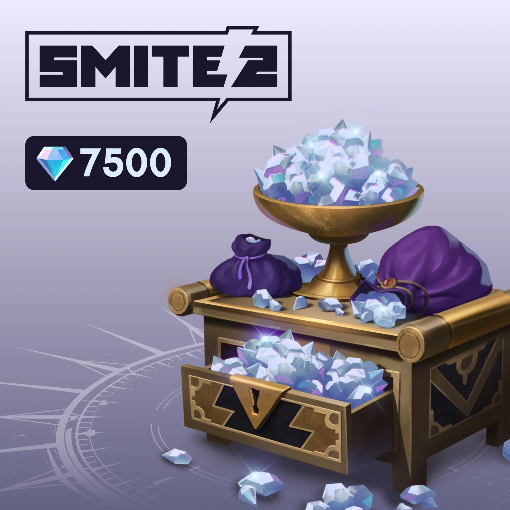 SMITE 2 - 7,500 Diamonds | XBOX+PC | На любой аккаунт