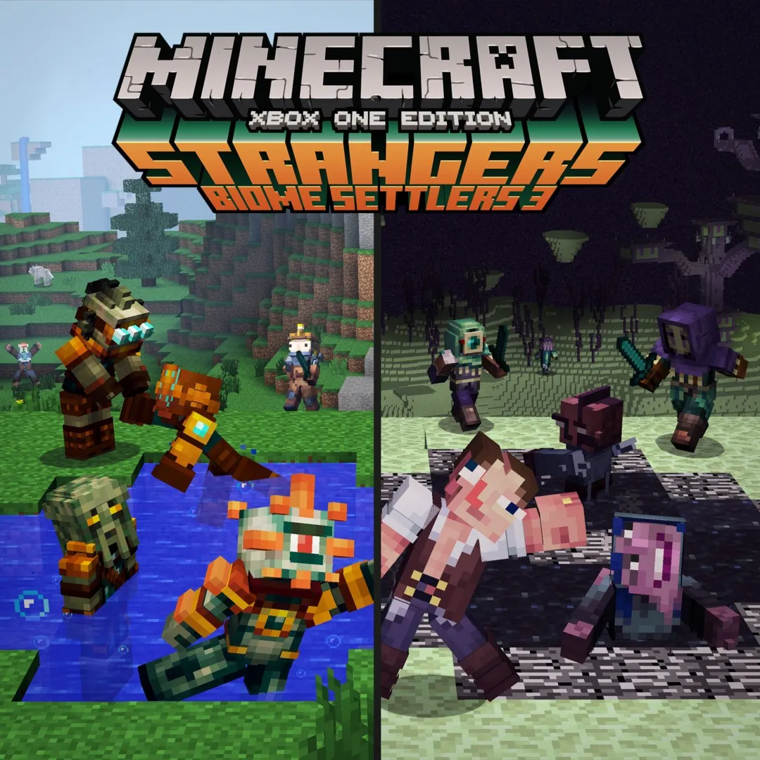 Minecraft Strangers - Biome Settlers 3 Skin Pack | XBOX | На любой аккаунт