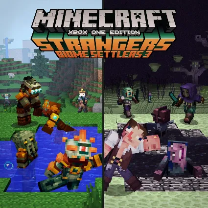 Minecraft Strangers - Biome Settlers 3 Skin Pack | XBOX | На любой аккаунт