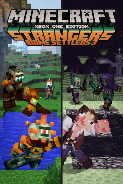 Minecraft Strangers - Biome Settlers 3 Skin Pack | XBOX | На любой аккаунт