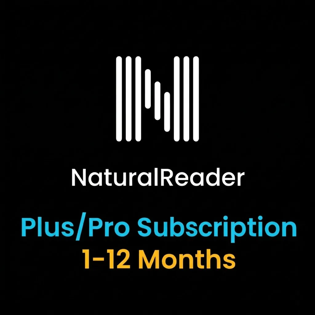 NaturalReader Plus/Pro Подписка 1-12 Месяцев