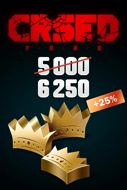 CRSED: F.O.A.D. - 5000 (+1250 Bonus) Golden Crowns | XBOX | На любой аккаунт