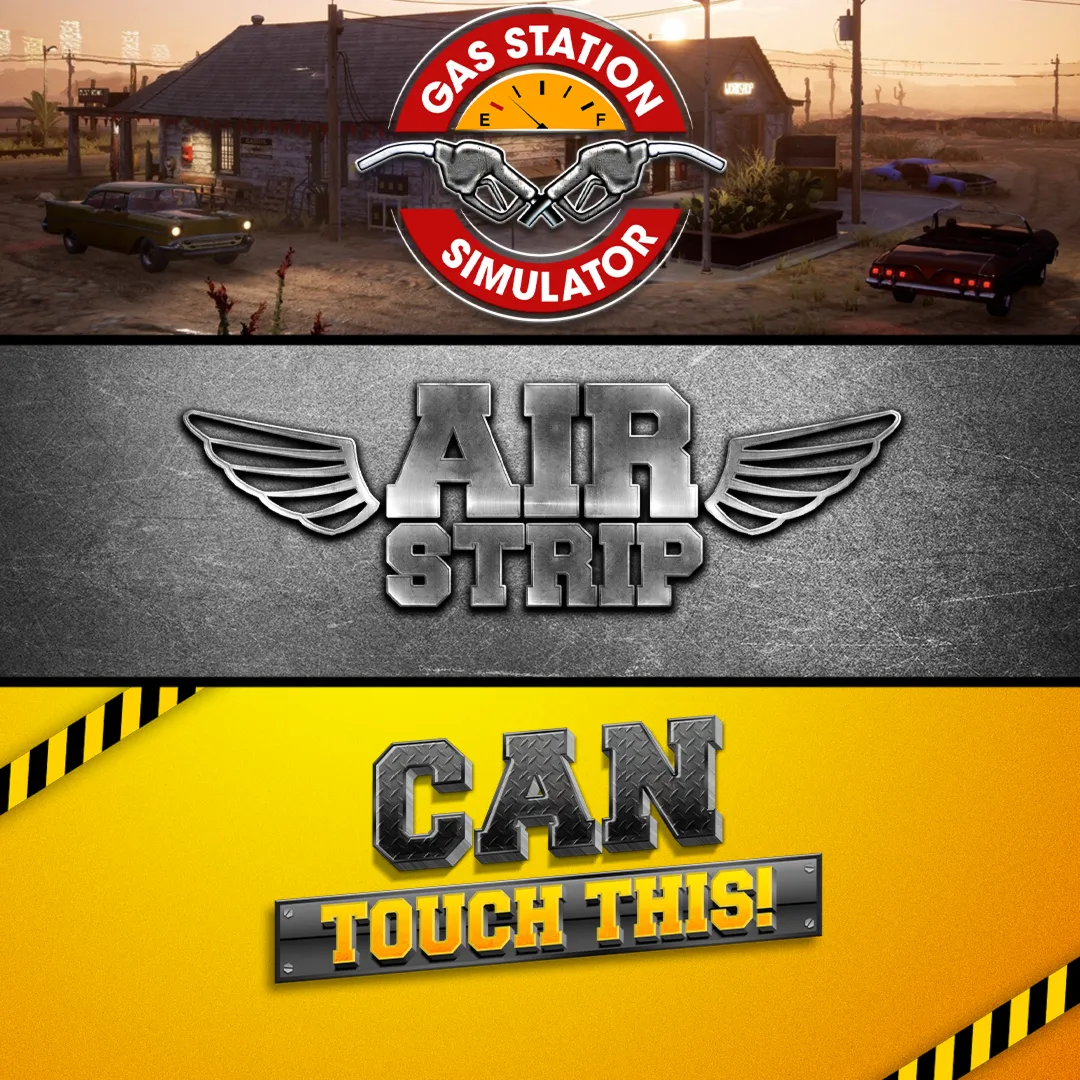 Gas Station Simulator, Airstrip DLC and Can Touch This DLC Bundle | XBOX | На любой а