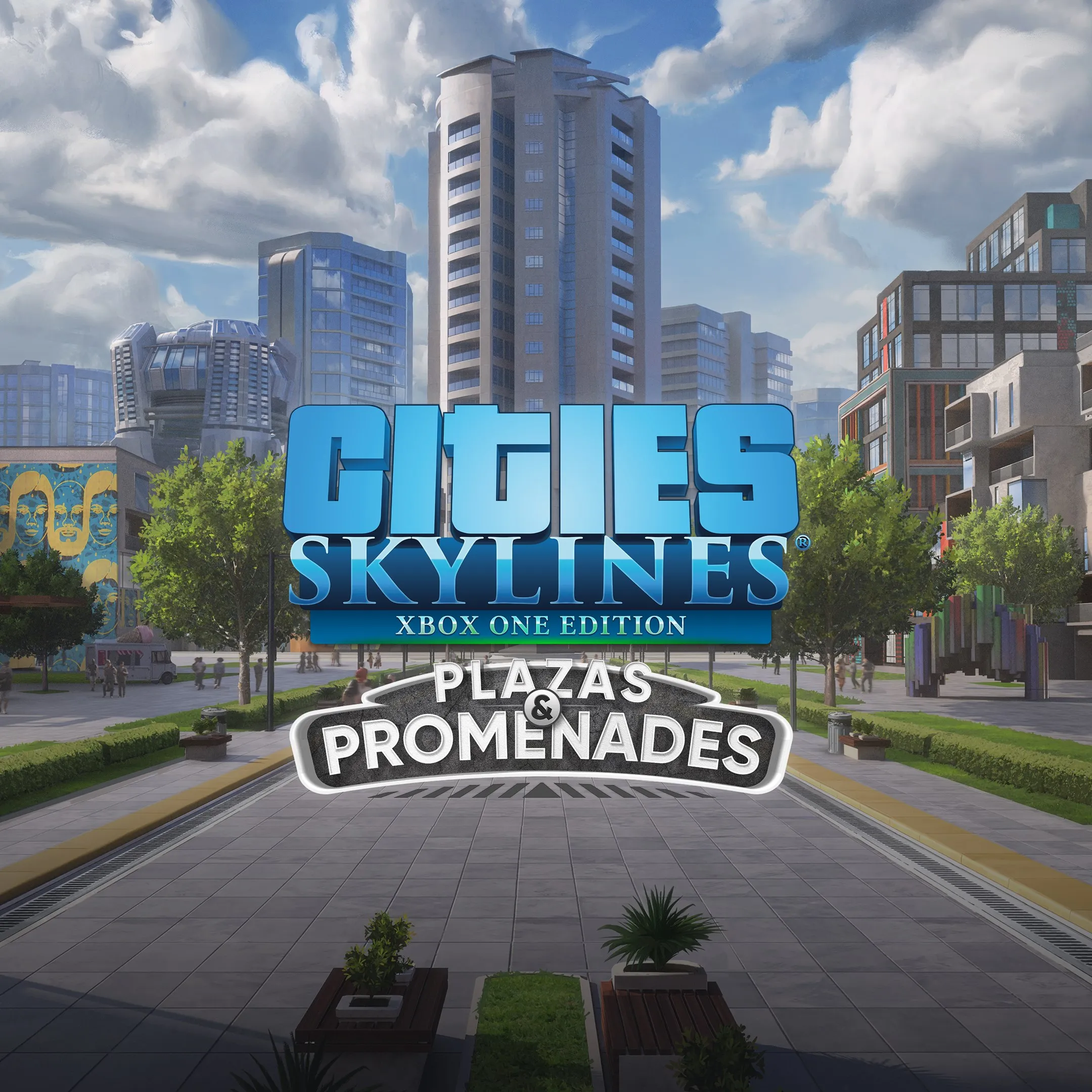 Cities: Skylines - Plazas & Promenades | XBOX | На любой аккаунт
