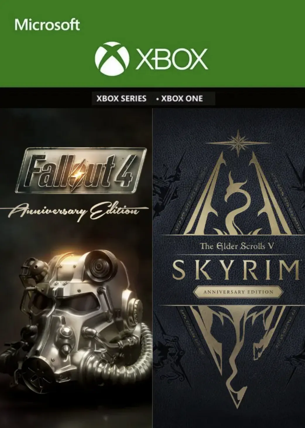 ✅ The Elder Scrolls V: Skyrim Anniversary + Fallout 4 Anniversary Bundle XBOX Ключ