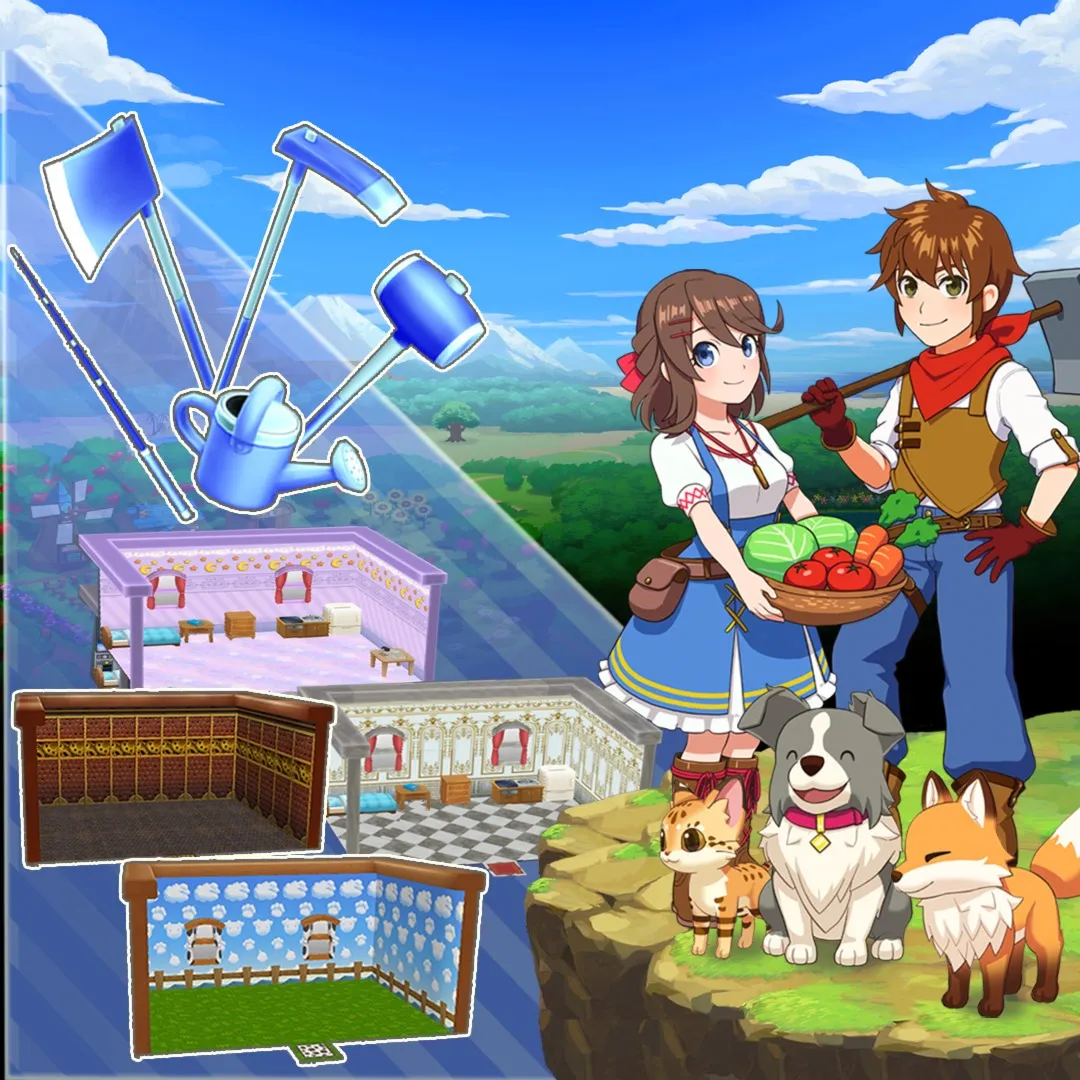 Harvest Moon: One World Interior Design & Tool Upgrade Pack | XBOX | На любой аккаунт