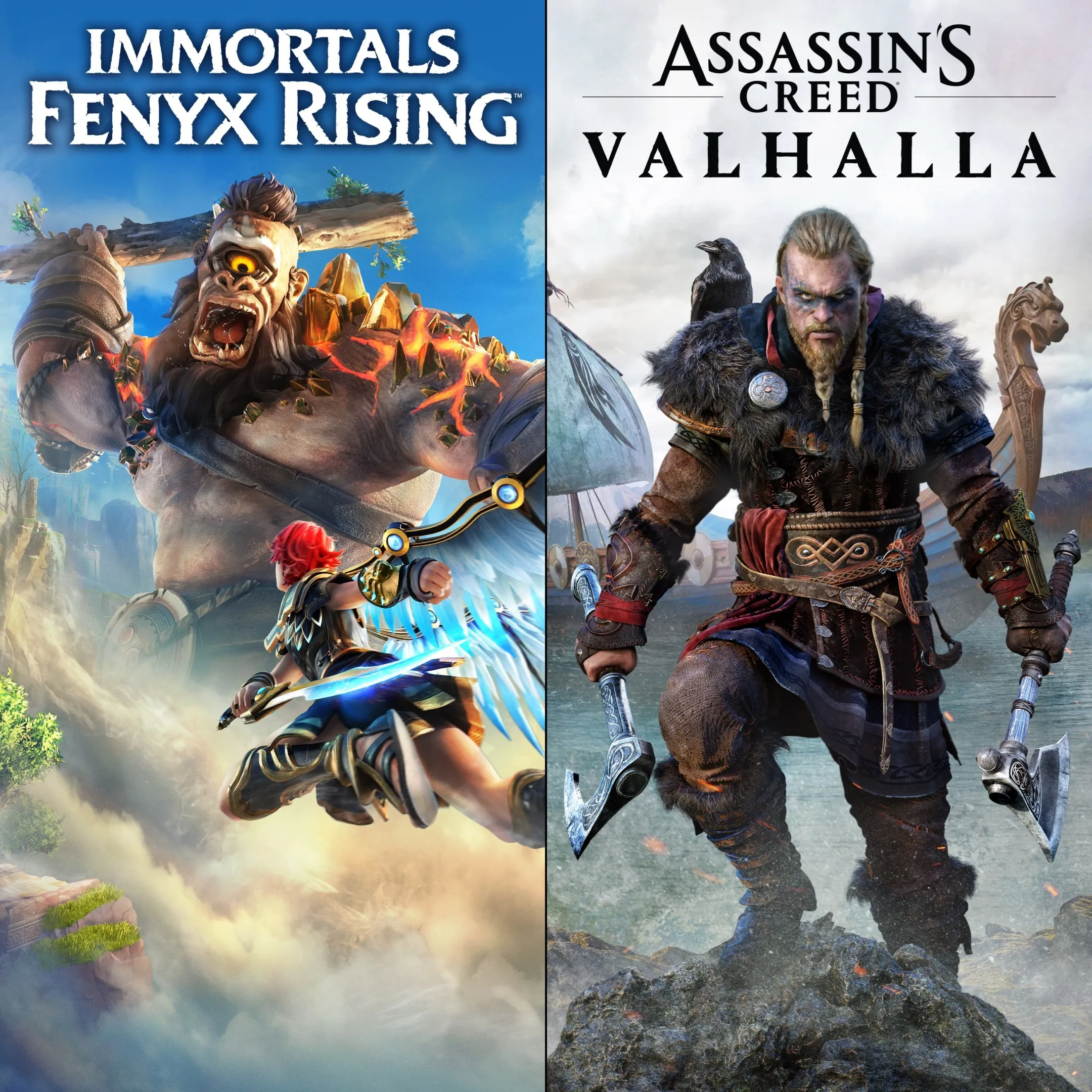 Assassin’s Creed® Valhalla + Immortals Fenyx Rising™ Bundle | XBOX | На любой аккаунт