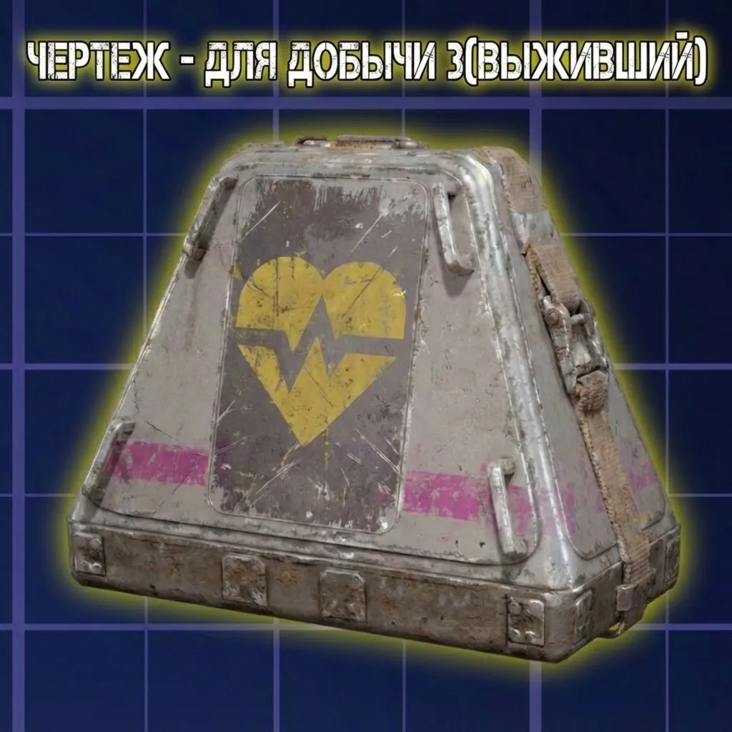 ЧЕРТЕЖ - ДЛЯ ДОБЫЧИ 3(ВЫЖИВШИЙ) ARC Raiders