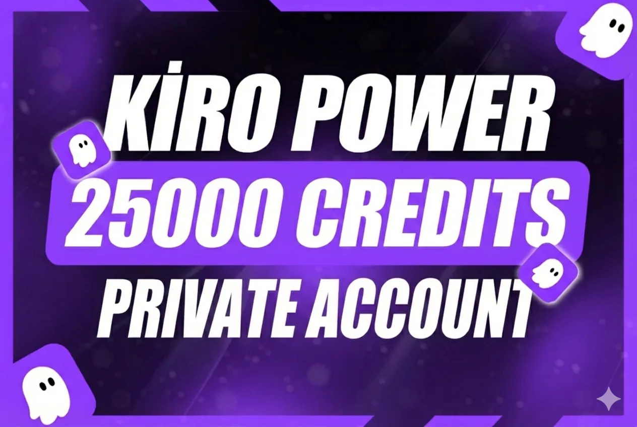 Счет Kiro Power – Расширенный кредитный лимит (25 000 кредитов) – Личные счета