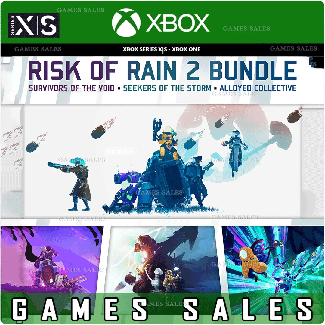 RISK OF RAIN 2+SURVIVORS OF THE VOID+SEEKERS OF THE STORM+ALLOYED BUNDLEXBOXКЛЮЧ