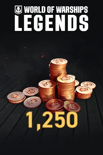 World of Warships: Legends - 1,250 Doubloons | XBOX | На любой аккаунт