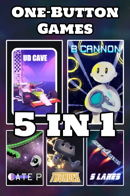 One Button Games 5-in-1 (for Windows 10) | PC | На любой аккаунт