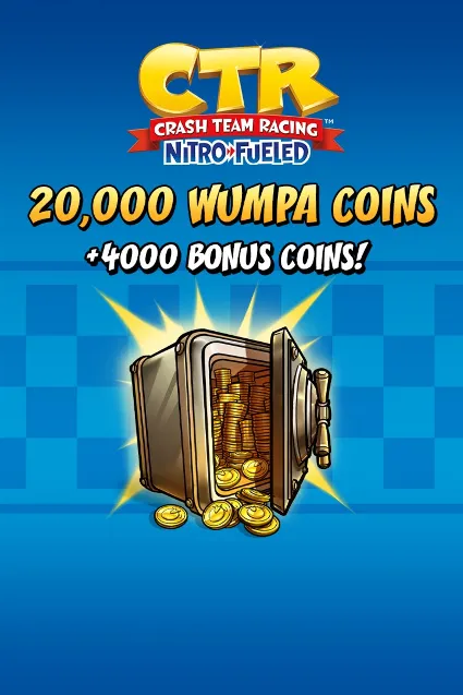 Crash™ Team Racing Nitro-Fueled - 20000 (+4000) Wumpa Coins | XBOX | На любой аккаунт