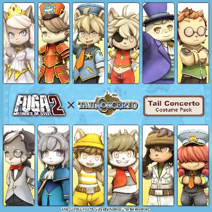 Fuga: Melodies of Steel 2 - Tail Concerto Costume Pack | XBOX+PC | На любой аккаунт