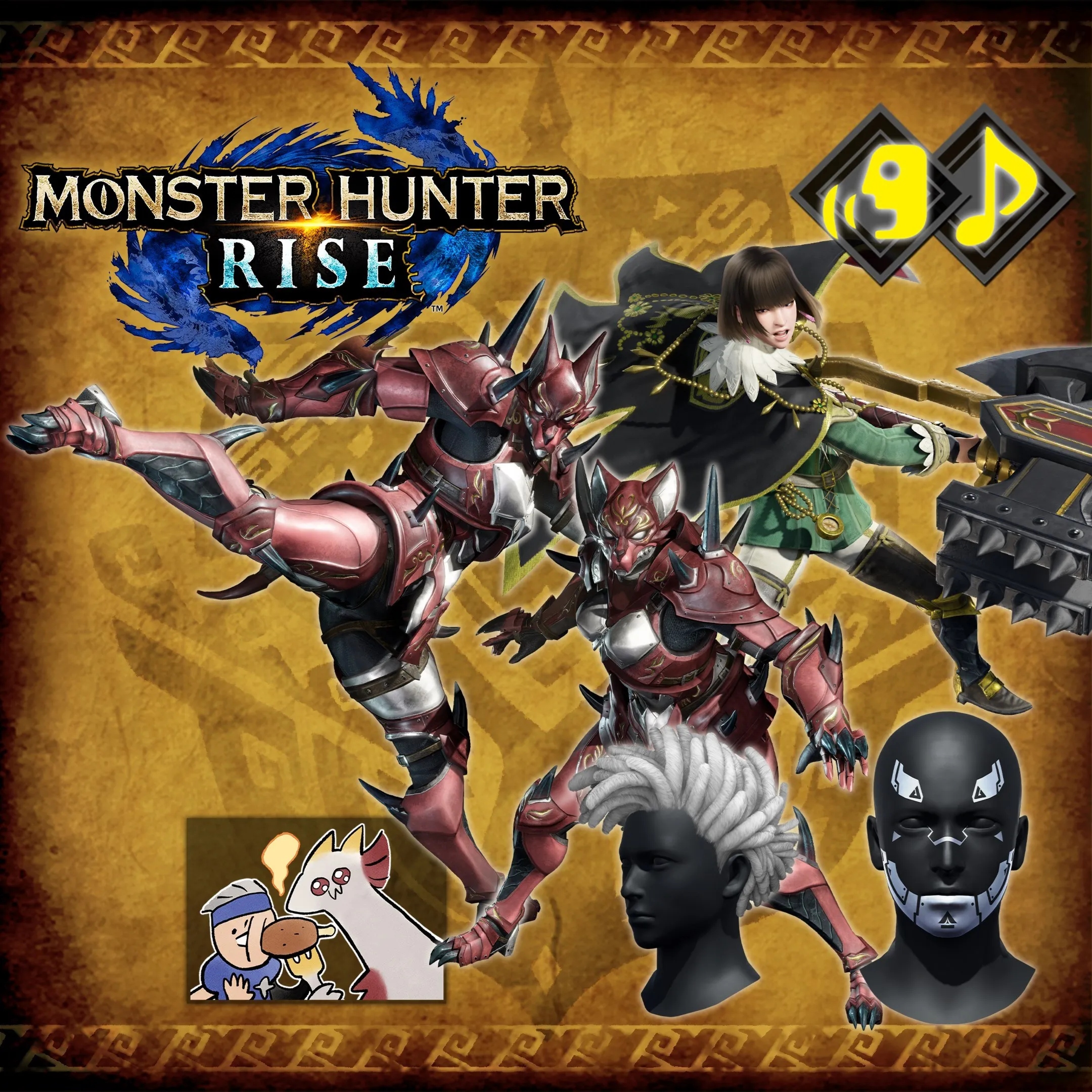 Monster Hunter Rise DLC Pack 10 | XBOX+PC | На любой аккаунт