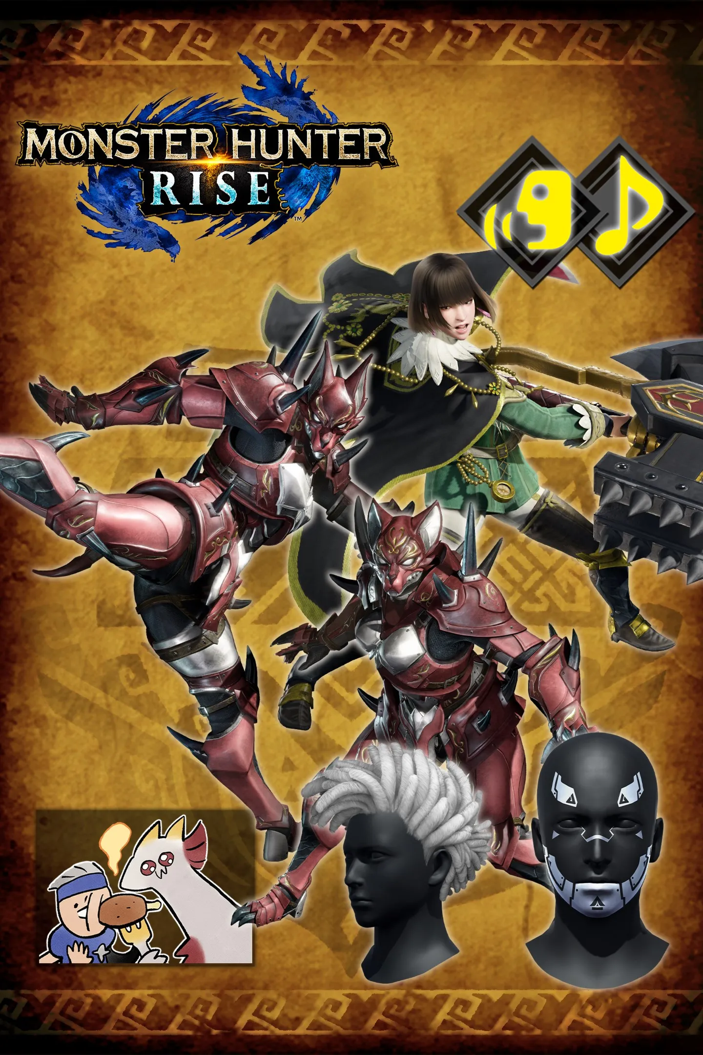 Monster Hunter Rise DLC Pack 10 | XBOX+PC | На любой аккаунт