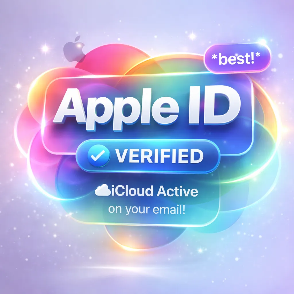  Apple ID USA в вашей почте! Icloud активен!
