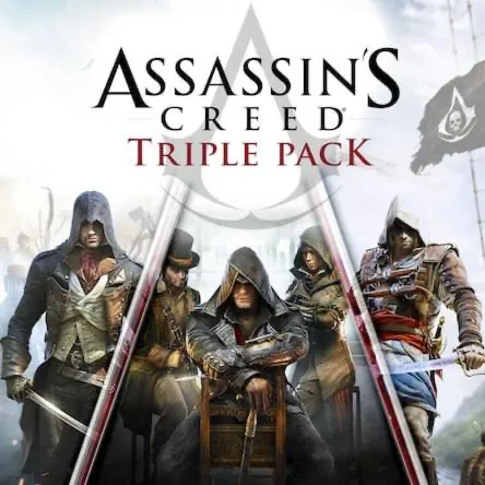  Assassins Creed triple pack PS4 PS5  П2 П3 