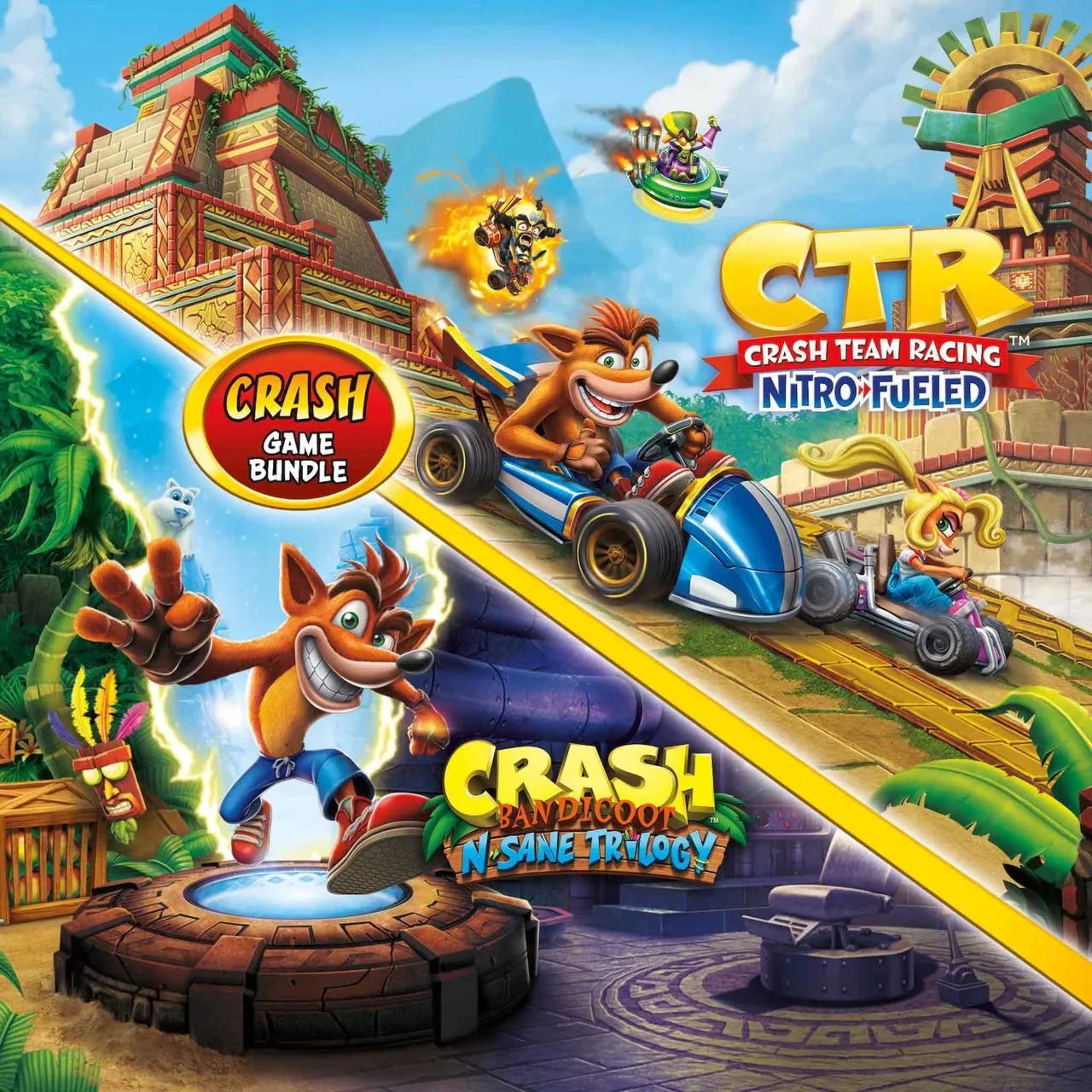  N. Sane Trilogy + CTR Nitro-Fueled on PS4 and PS5  П2 П3 
