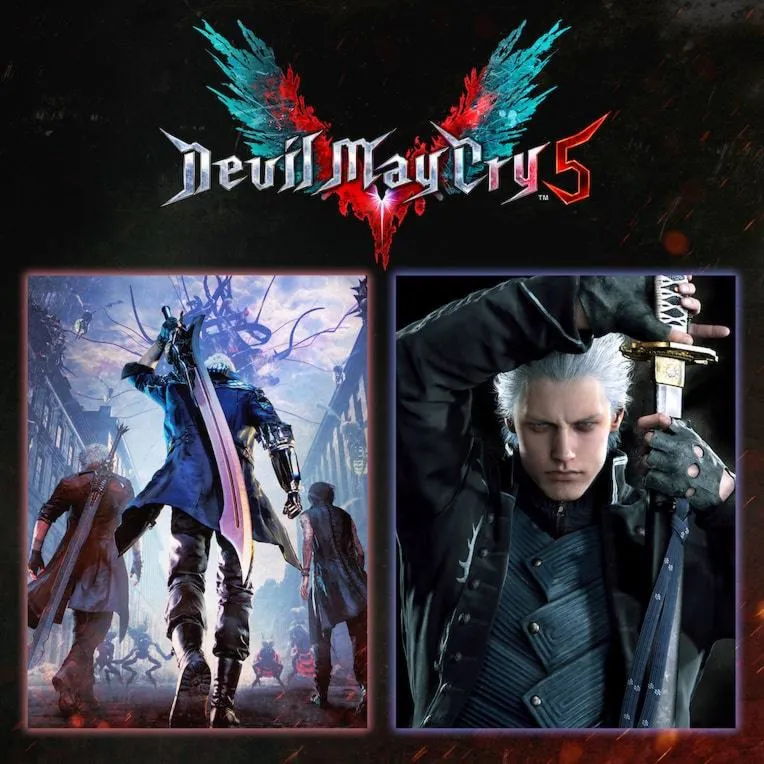  Devil May Cry 5 + Vergil PS4 PS5  П2 П3 