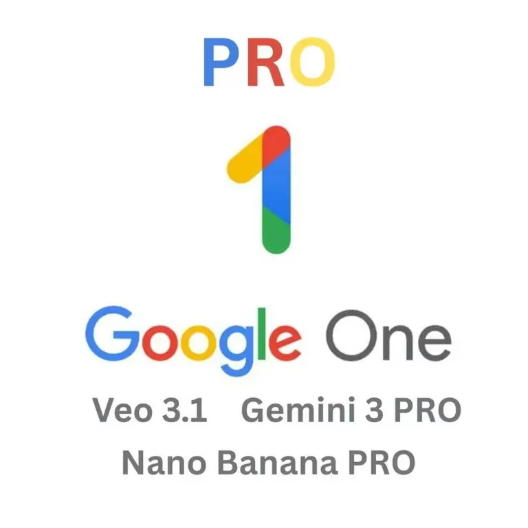Google One 1-летний план 2 ТБ + Gemini Pro AI