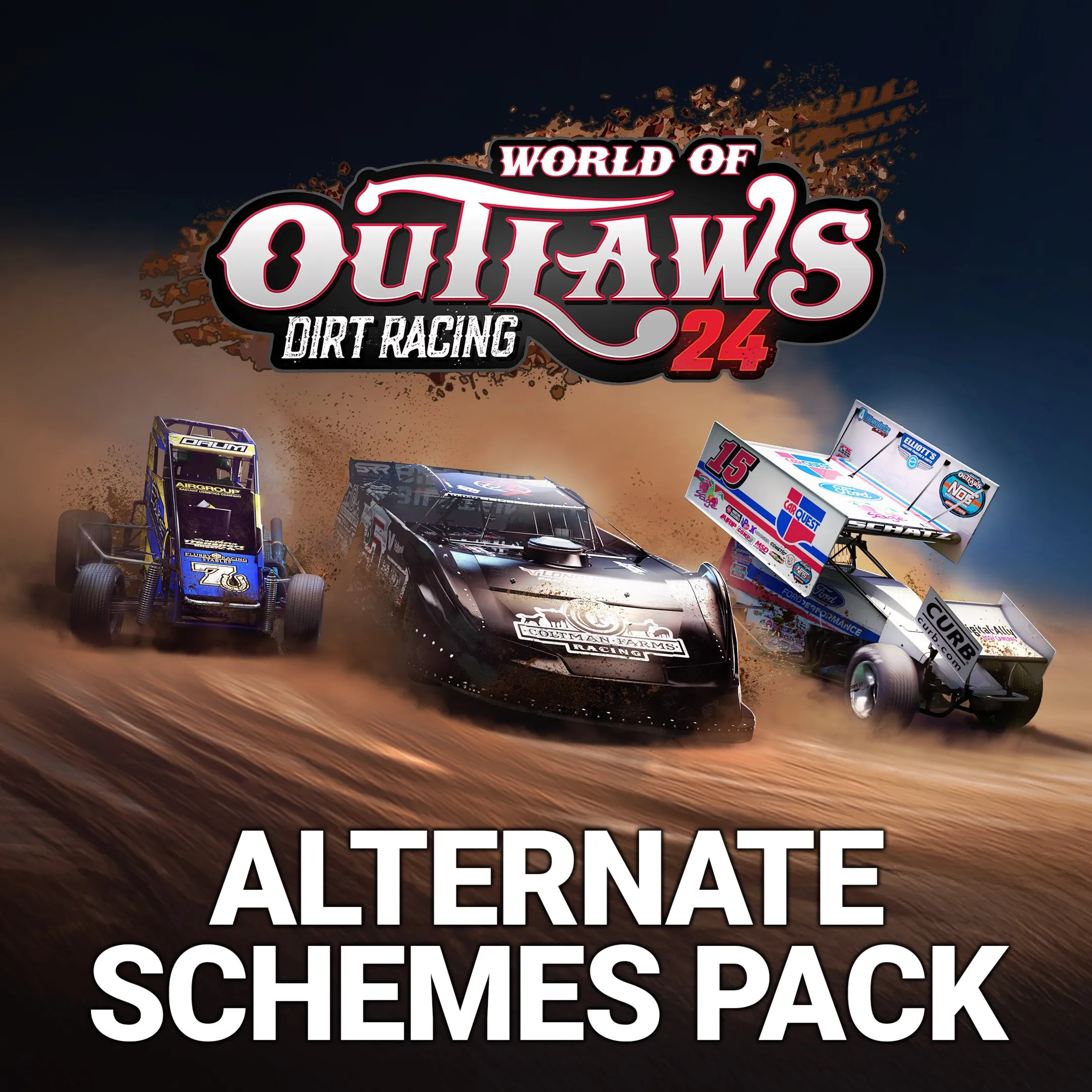 World of Outlaws: Dirt Racing 24 Alternate Paint Schemes Pack | XBOX | На любой аккау