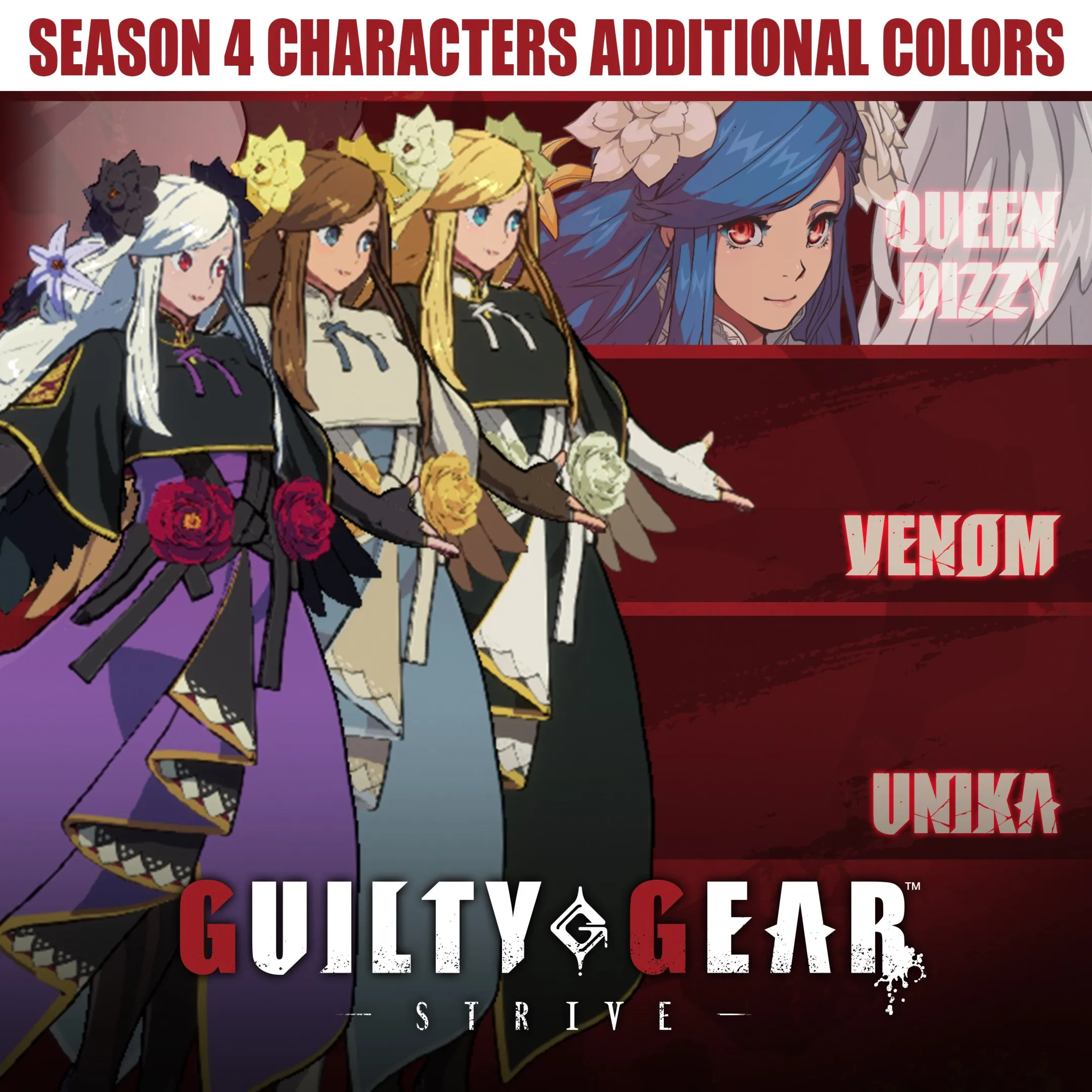 GGST Season 4 Characters Additional Colors | XBOX+PC | На любой аккаунт