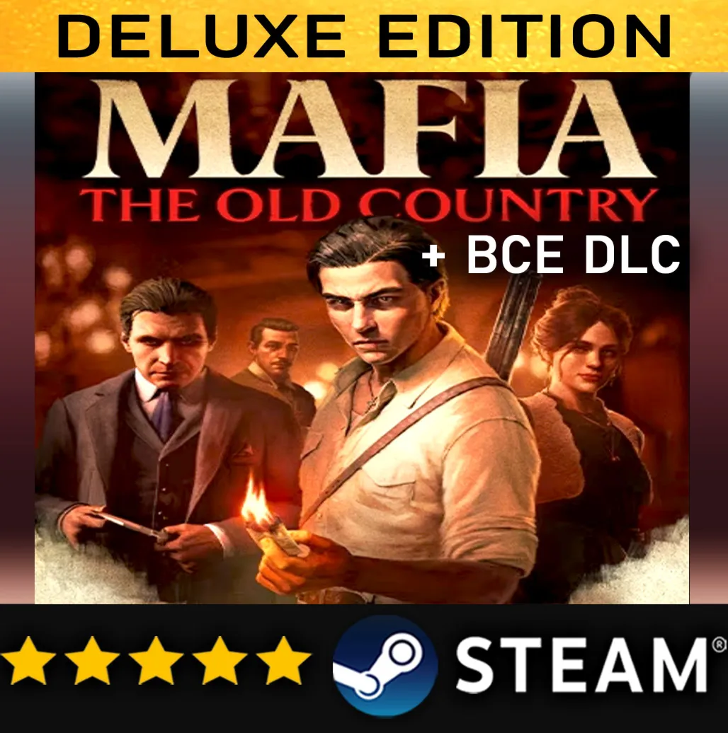 MAFIA: THE OLD COUNTRY・DELUXE・ВСЕ ДОПОЛНЕНИЯ・STEAM・PC・