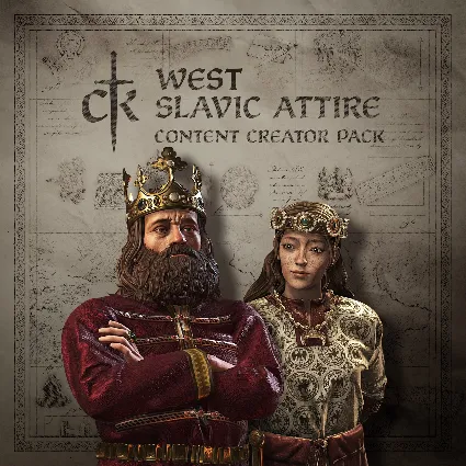 Crusader Kings III Content Creator Pack: West Slavic Attire | PC | На любой аккаунт