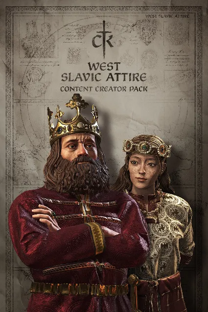 Crusader Kings III Content Creator Pack: West Slavic Attire | PC | На любой аккаунт