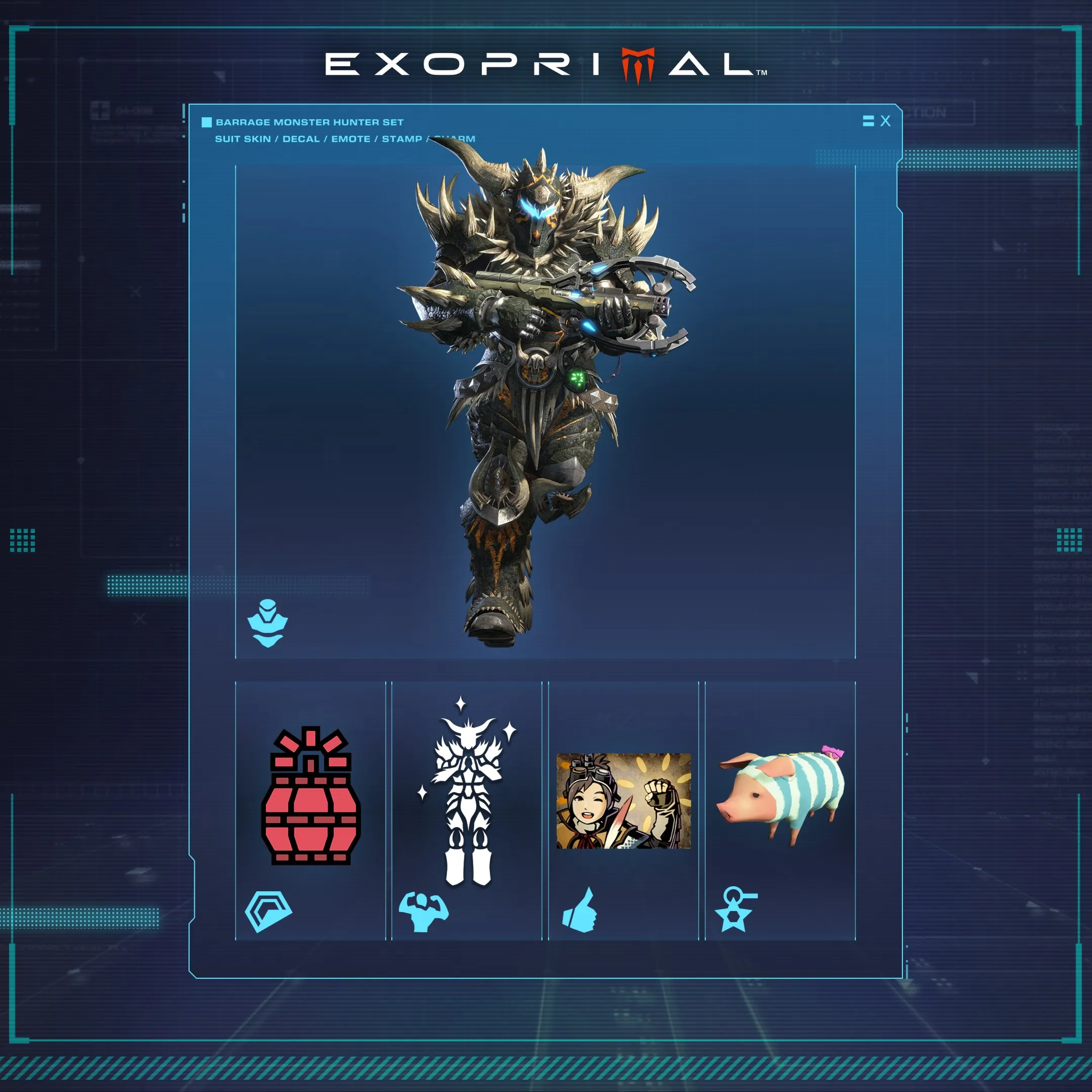 Barrage Monster Hunter Set | XBOX+PC | На любой аккаунт