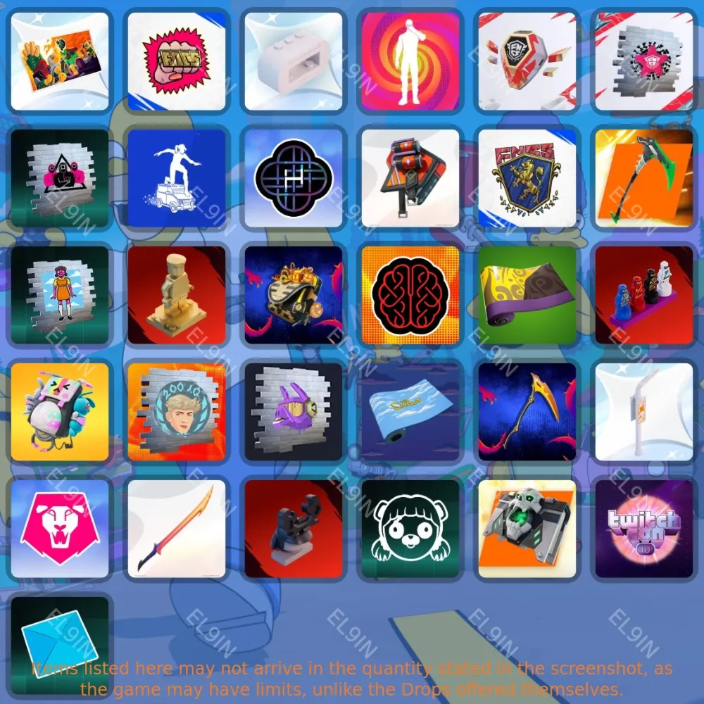 📢Fortnite🎮Твич Дропсы💥31 предметов + 🎁