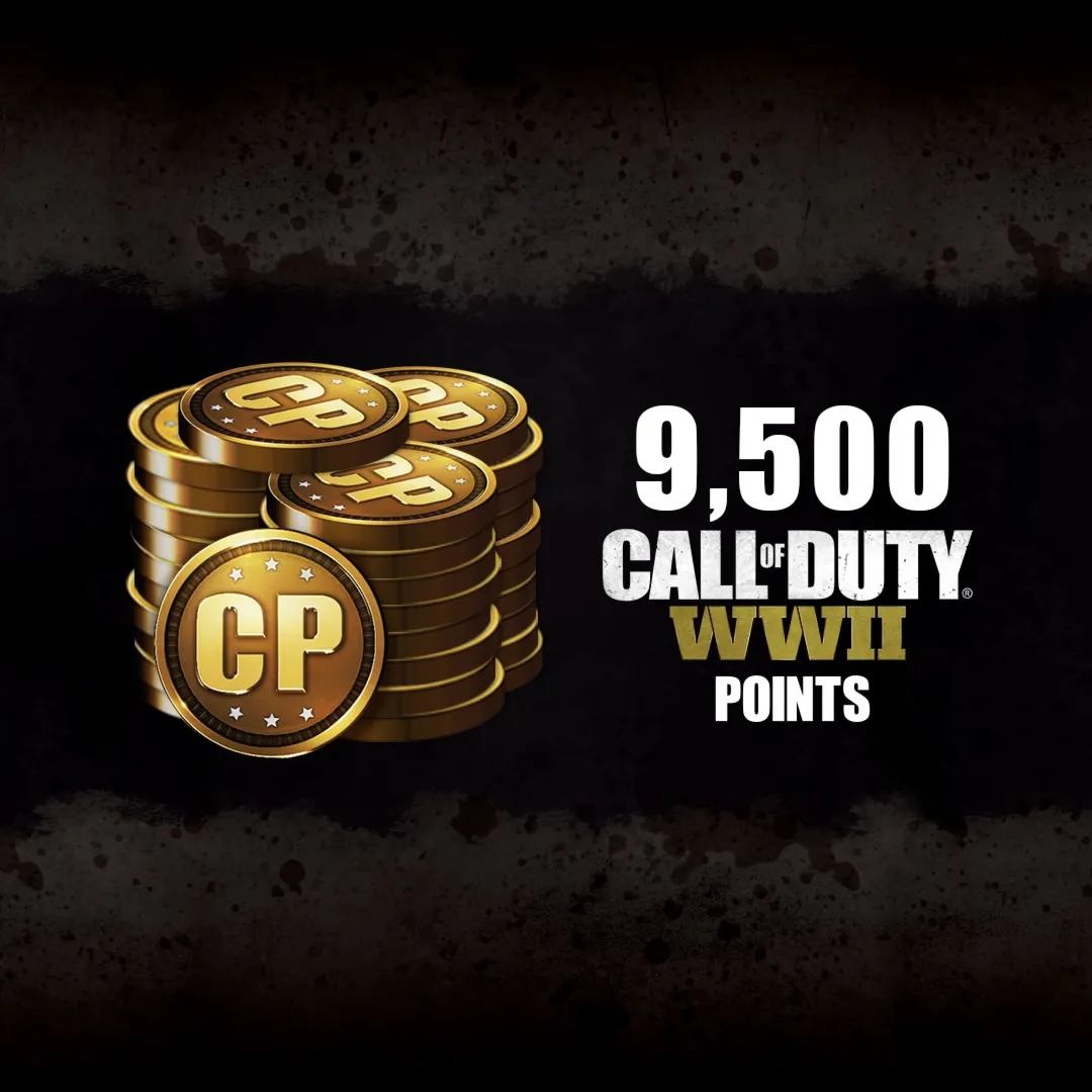 9,500 Call of Duty®: WWII Points | PC | На любой аккаунт