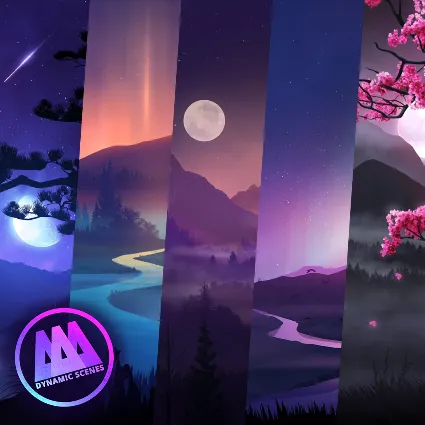 AAA Dynamic Scenes - Mystic Nightscapes | XBOX | На любой аккаунт