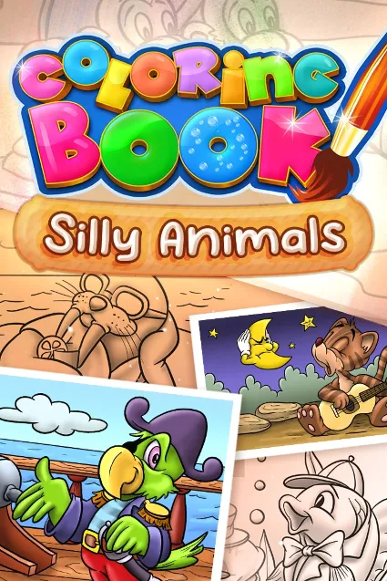 Coloring Book: Silly Animals | XBOX+PC | На любой аккаунт
