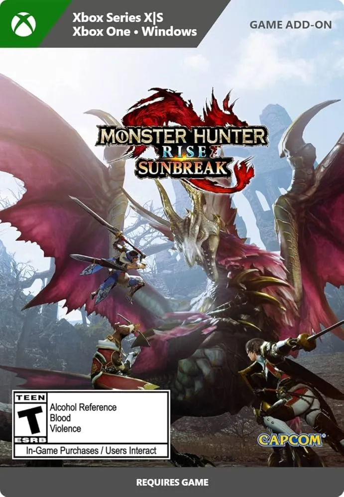MONSTER HUNTER RISE: SUNBREAK XBOX ONE SERIES X|S + PC КЛЮЧ