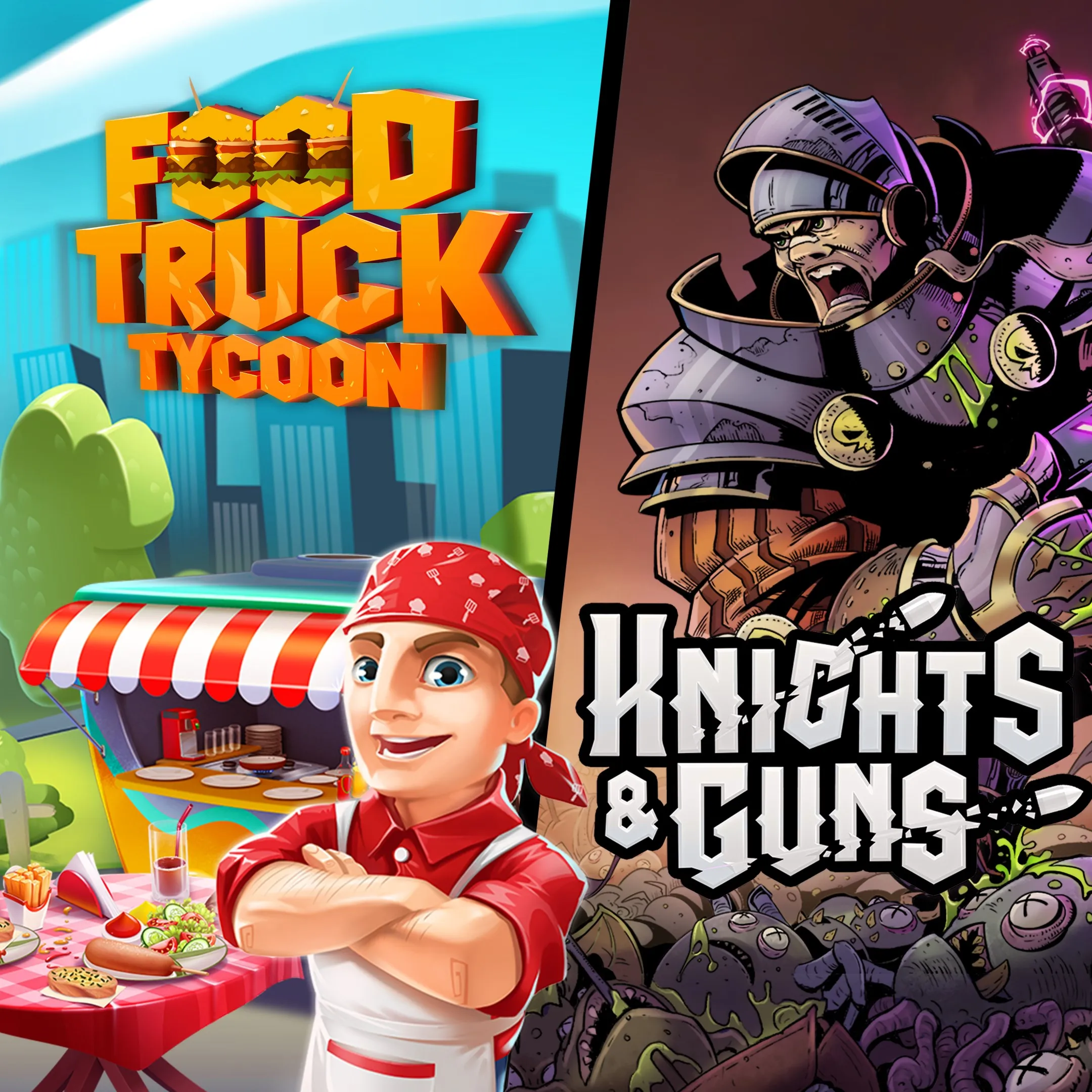 Food Truck Tycoon + Knights & Guns | XBOX | На любой аккаунт