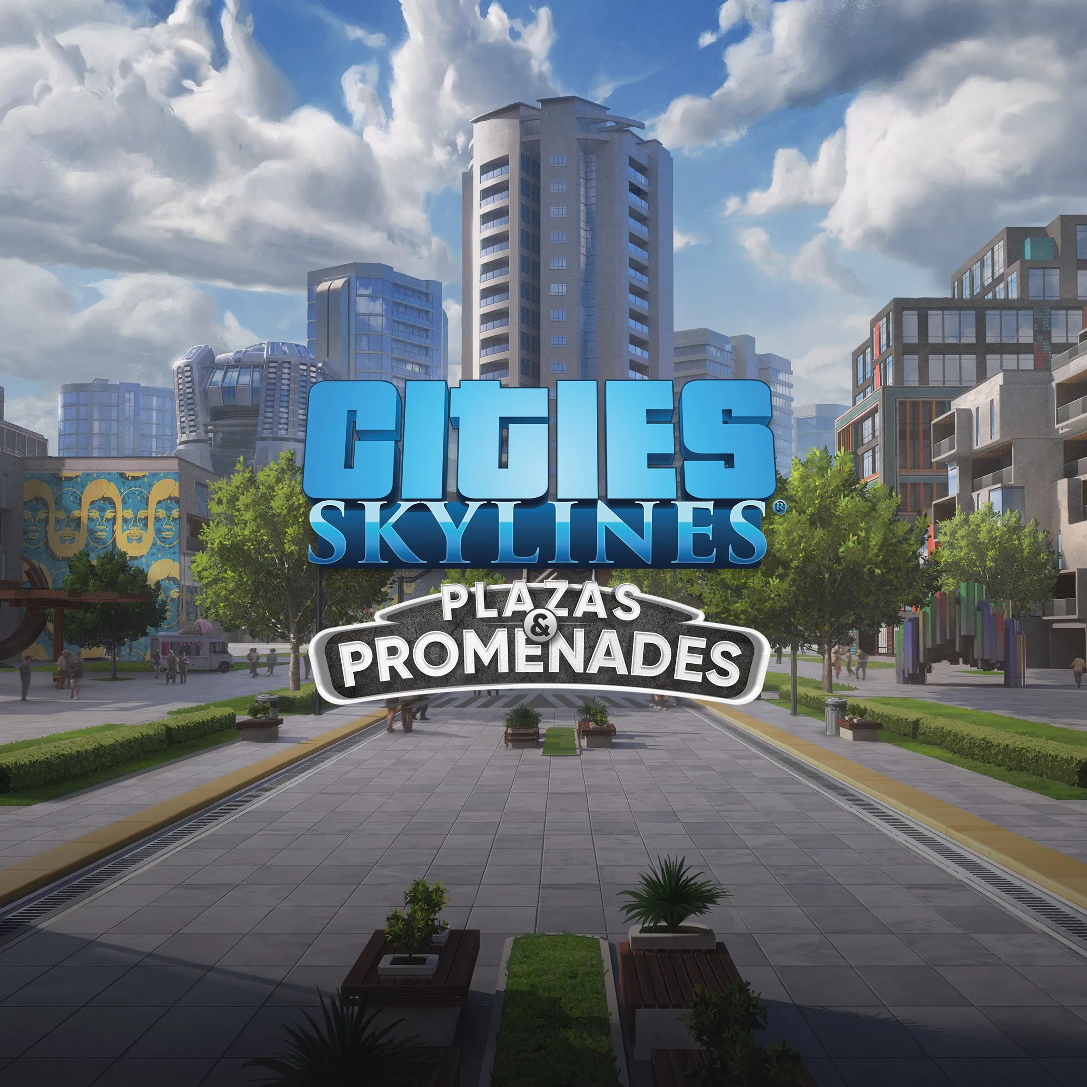 Cities: Skylines - Plazas & Promenades | XBOX | На любой аккаунт