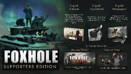 🔥 Foxhole-Supporters Edition | Steam Россия+KZ+UA+CIS+AR+TR+CN 🔥