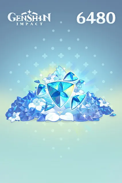 Genshin Impact - 6,480 Genesis Crystals | XBOX | На любой аккаунт