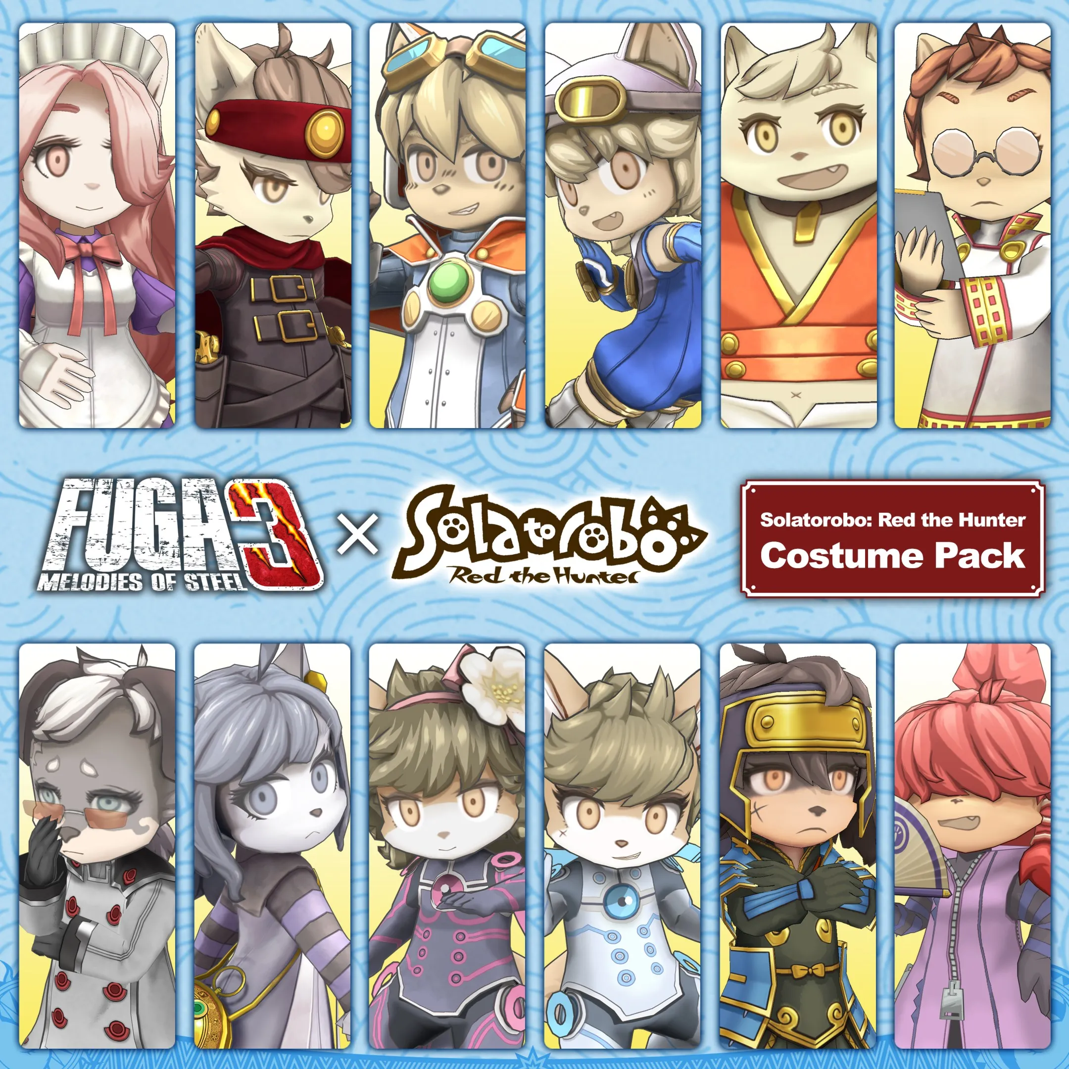 Fuga: Melodies of Steel 3 - Solatorobo: Red the Hunter Costume Pack | XBOX+PC | На лю
