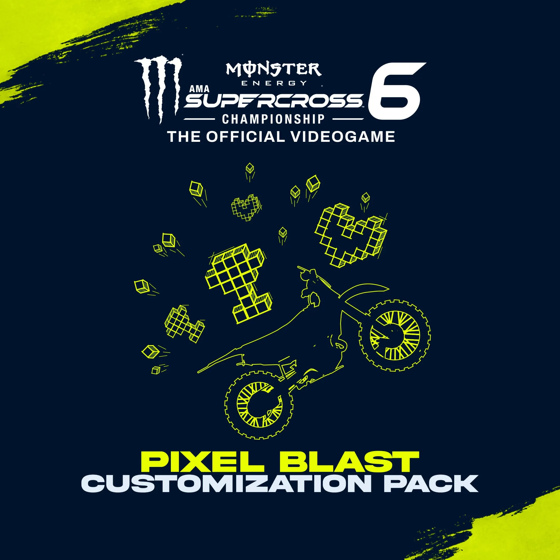 Monster Energy Supercross 6 - Customization Pack Pixel Blast | XBOX | На любой аккаун