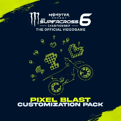 Monster Energy Supercross 6 - Customization Pack Pixel Blast | XBOX | На любой аккаун