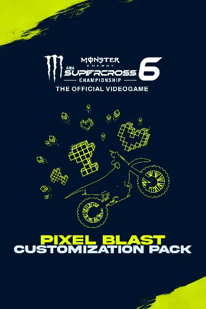 Monster Energy Supercross 6 - Customization Pack Pixel Blast | XBOX | На любой аккаун