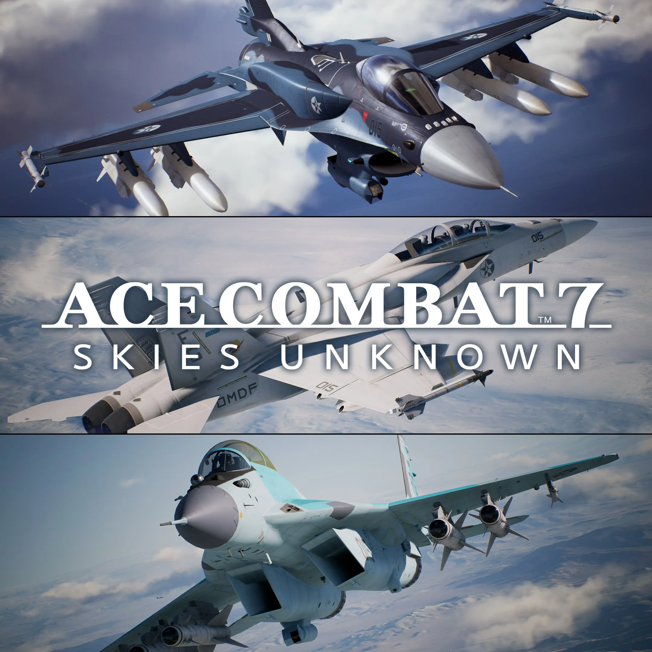 ACE COMBAT™ 7: SKIES UNKNOWN 25th Anniversary DLC - Cutting-Edge Aircraft Series Set